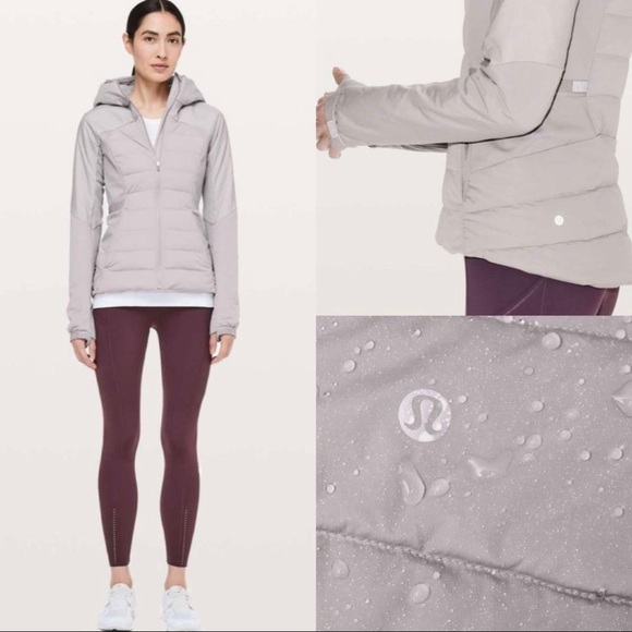 lululemon athletica Jackets & Blazers - Lululemon Down For It All Jacket Dark Chrome Grey